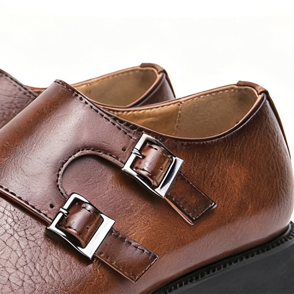 Men's Ankle Boots – Double Buckle