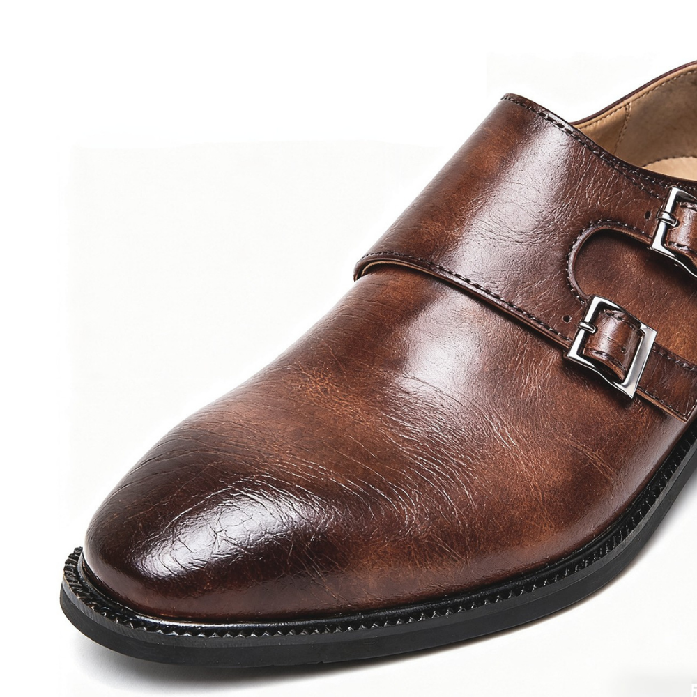 Men's Ankle Boots – Double Buckle