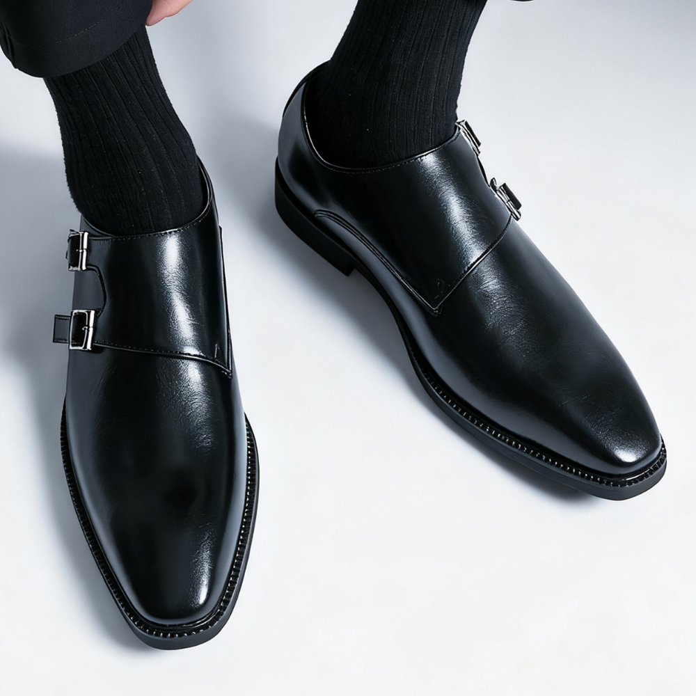 Men's Ankle Boots – Double Buckle