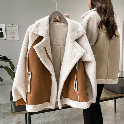 Women's Aviator Jacket – Shearling-Style