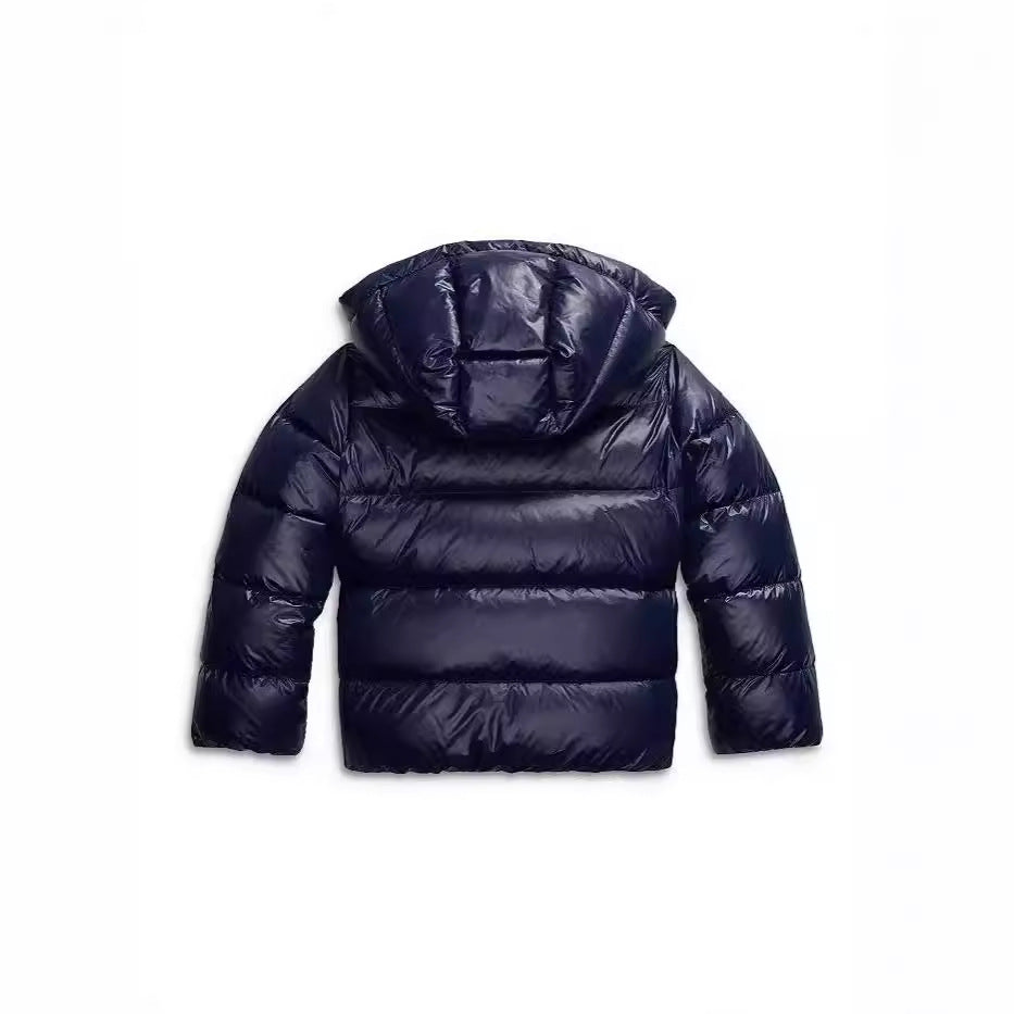 Women's Hooded Puffer – Quilted Straight Cut Winter