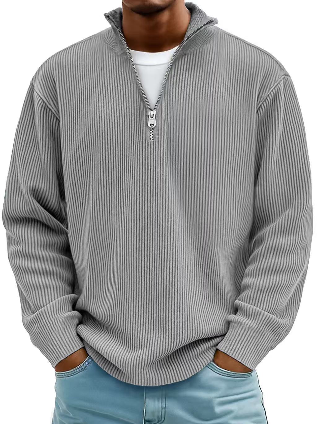 Men's Jumper – Autumn Winter Knit Modern Fit