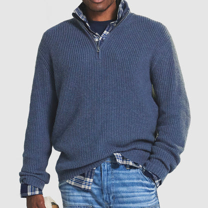 Men's Winter Jumper – Warm Knit Plus Sizes