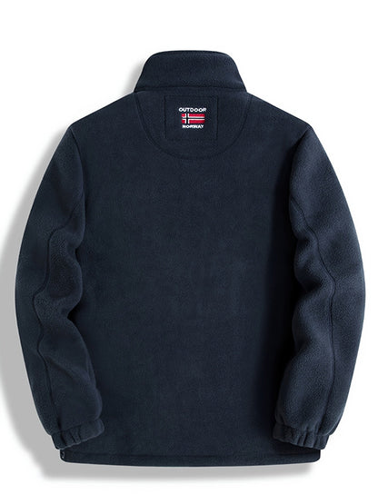 Men's Fleece Jacket – Light and Warm Mid-Season