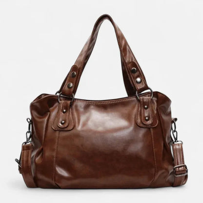 Grand Sac à Main Rétro Femme Souple – Sac Bandoulière pour Cours