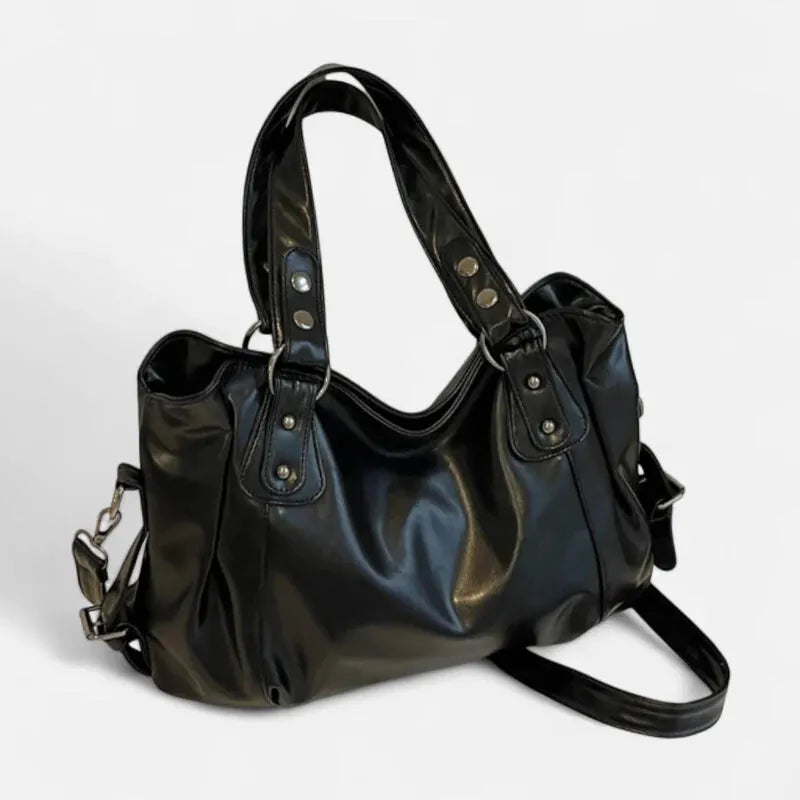 Grand Sac à Main Rétro Femme Souple – Sac Bandoulière pour Cours