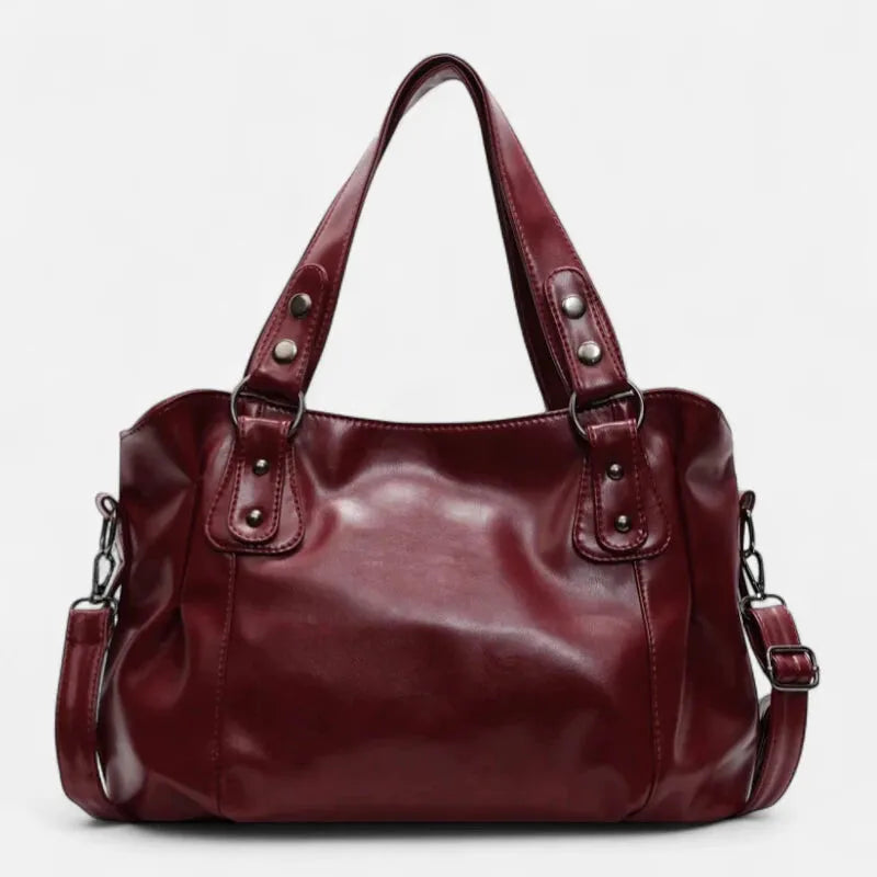 Grand Sac à Main Rétro Femme Souple – Sac Bandoulière pour Cours