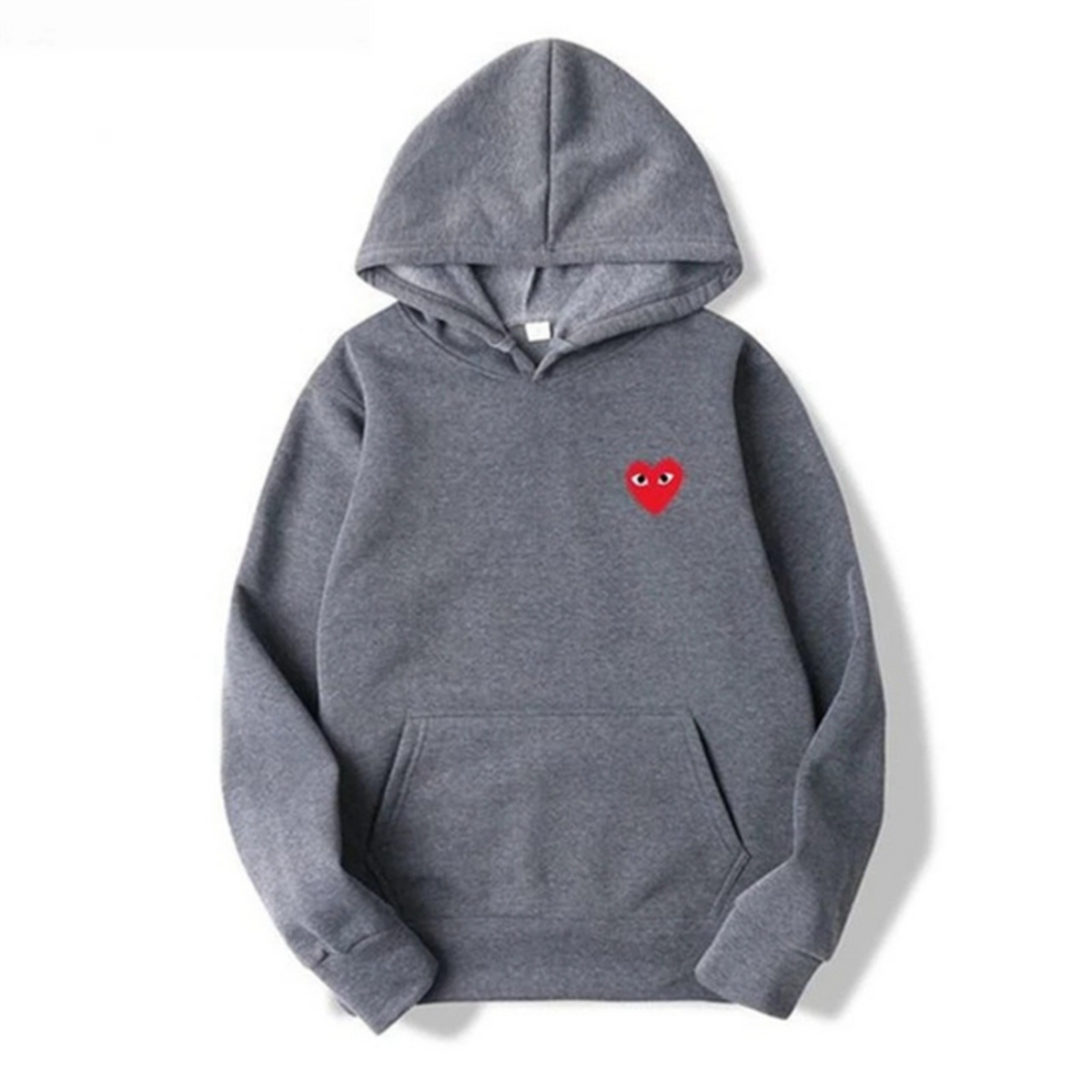 Women's Embroidered Heart Hoodie – Comfortable Hoodie