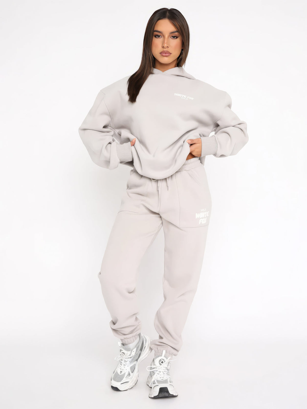 Women's Hoodie & Jogger Set – Two-Piece Tracksuit