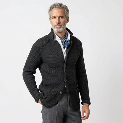 Casual Long Sleeve Knitted Jacket