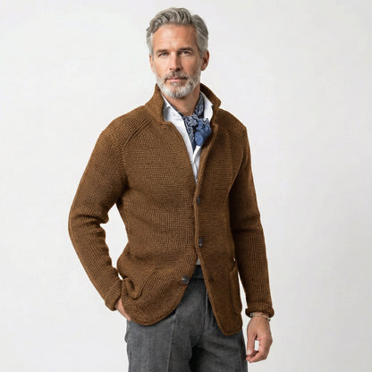 Casual Long Sleeve Knitted Jacket