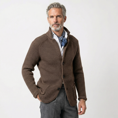 Casual Long Sleeve Knitted Jacket