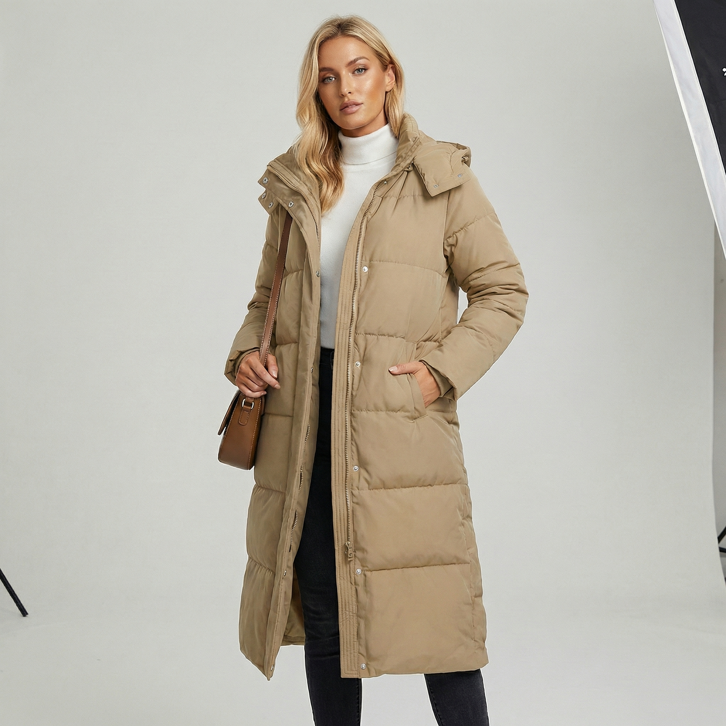 Women's Loose Thickened Long Cotton Oversized Puffer Coat
