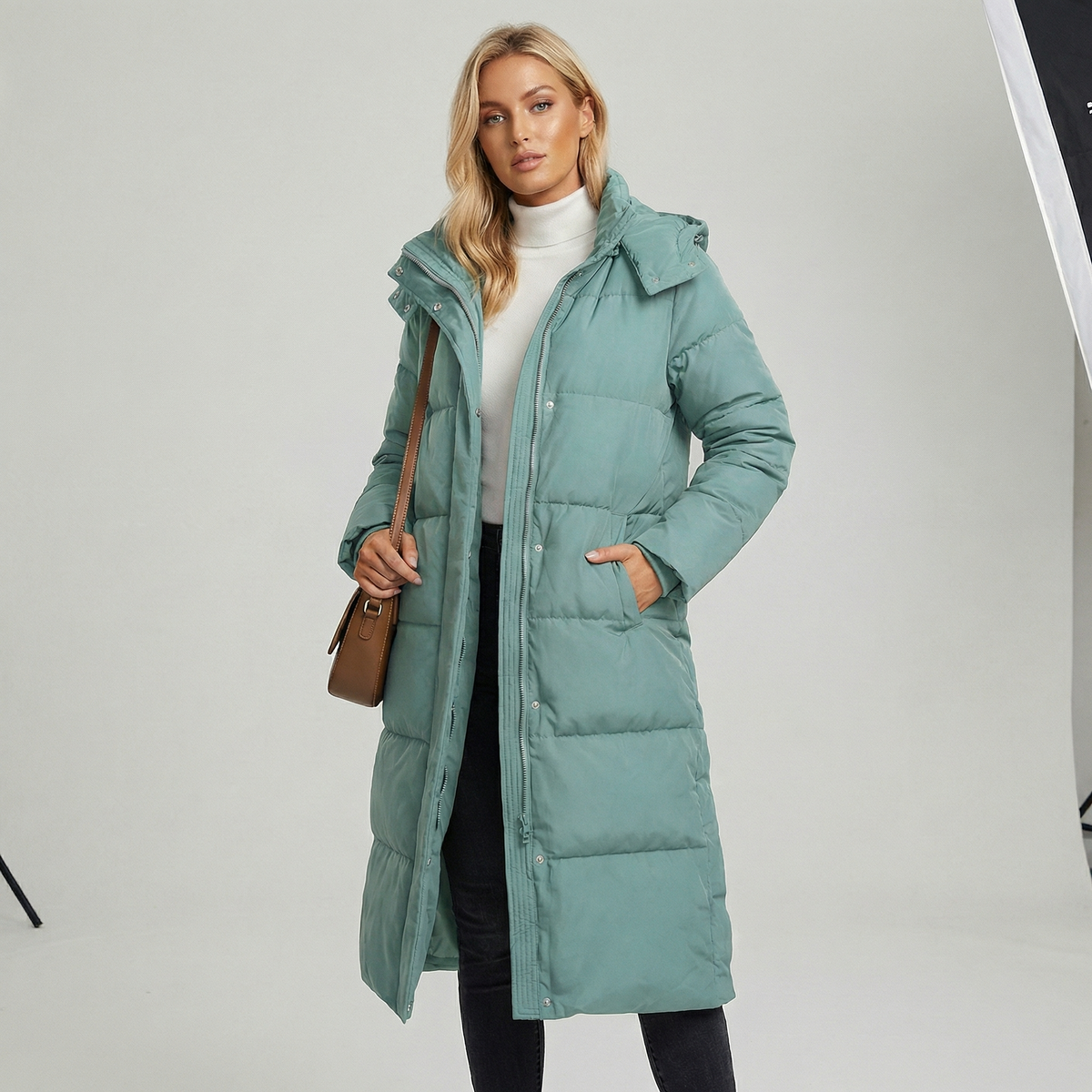 Women's Loose Thickened Long Cotton Oversized Puffer Coat