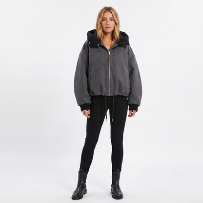 Women's Oversized Long Sleeve Coat