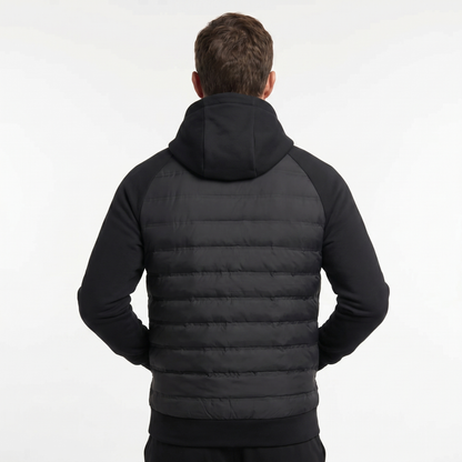 Men's Casual Lightweight Puffer Hoodie Jacket