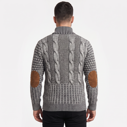 Men's Patterned Jumper – Warm Winter Knit