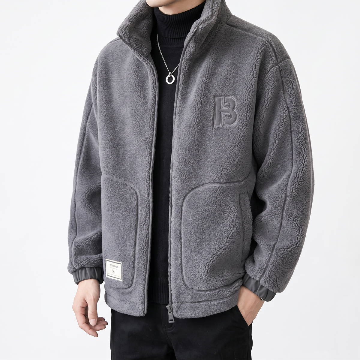 Men's Fleece Jacket – Soft and Warm Autumn Winter