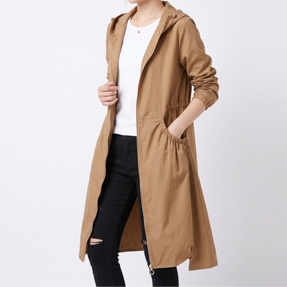 Women's Long Raincoat