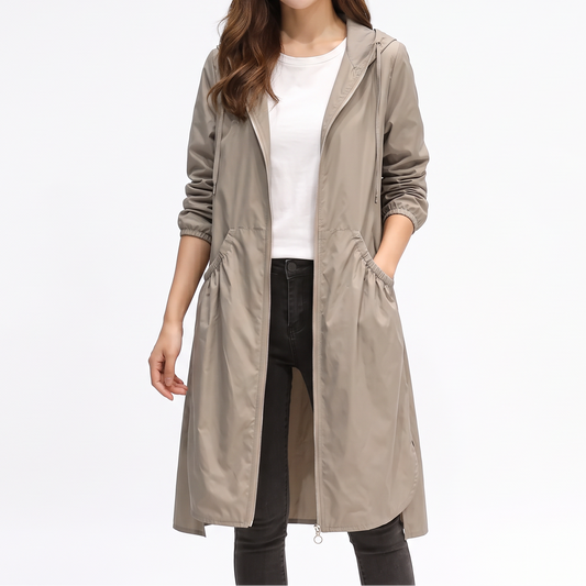 Women's Long Raincoat