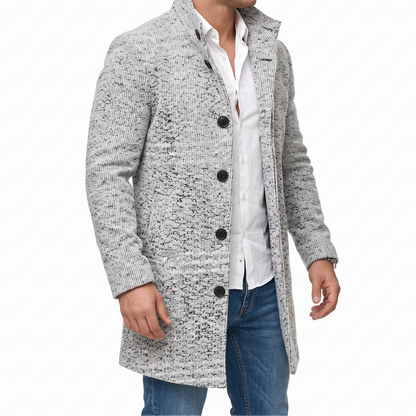 Trench Homme Mi-Saison – Manteau Classique Intemporel