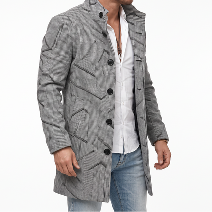 Trench Homme Mi-Saison – Manteau Classique Intemporel