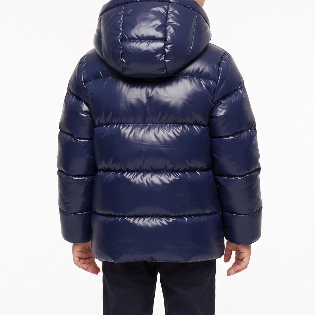 Women's Hooded Puffer – Warm Quilted Jacket Straight Cut Winter
