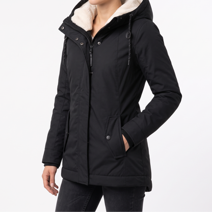 Women's Long Coat – Warm Waterproof Winter