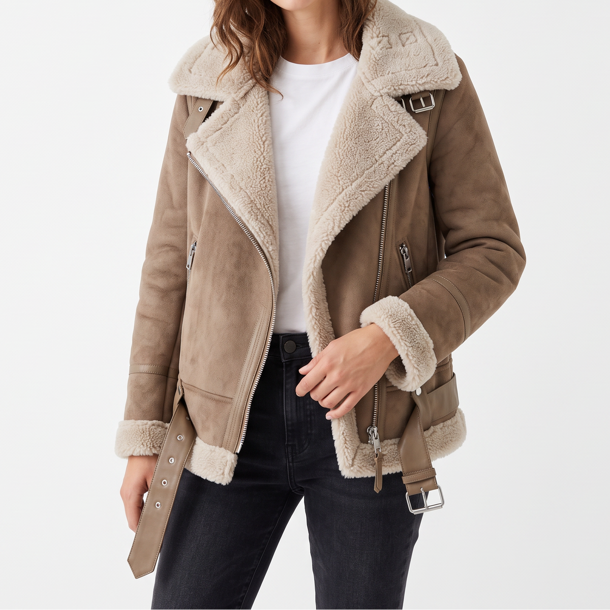 Women's Aviator Jacket – Warm Winter