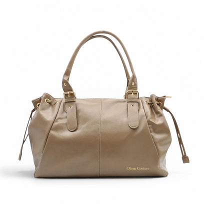 Women's XL Faux Leather Handbag – Spacious School Bag