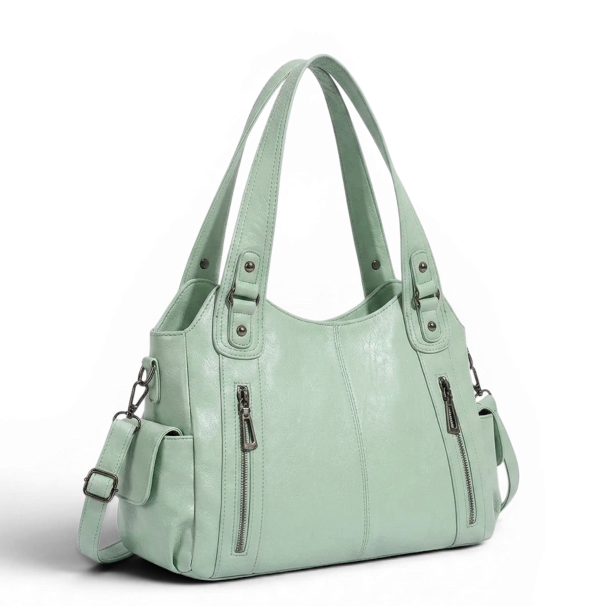 Women's Large Zip Handbag – Everyday & School Bag