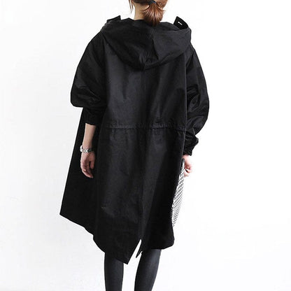 Women's Waterproof Trench Coat – Plus Sizes