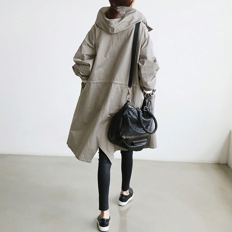 Women's Waterproof Trench Coat – Plus Sizes
