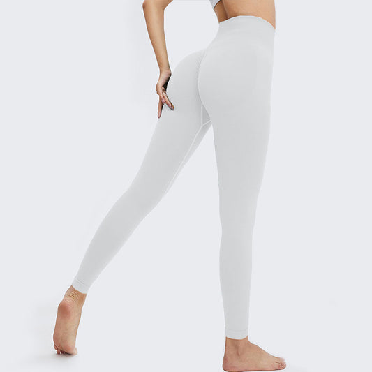 Women's Peach Hip High Waist Yoga Leggings